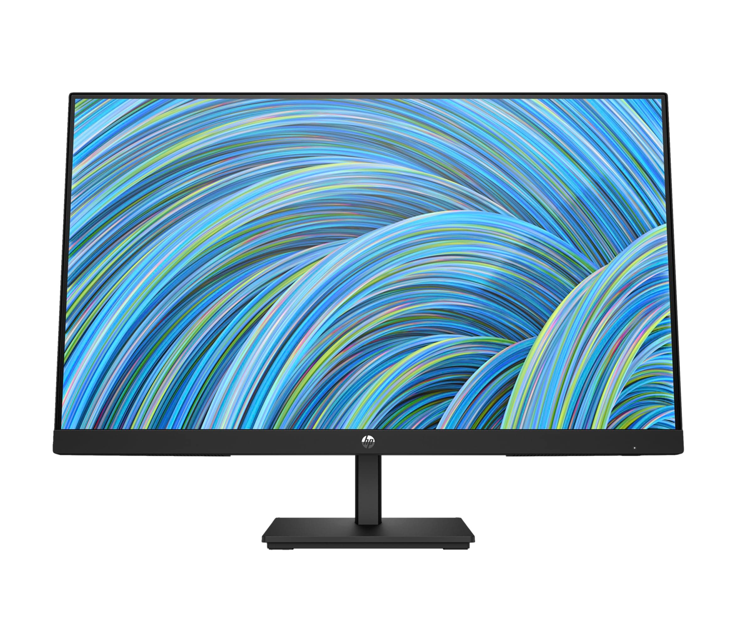 HP 24 Inch FHD Monitor | Full HD VA LCD Display | 75hz Refresh Rate | 250 Nits Brightness | 3000:1 Contrast Ratio | AMD FreeSync Technology | Adjustable Tilt | 1x HDMI 1.4, 1x VGA | Black | V24v G5